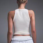 SKIMS NWT  Cotton Jersey Crew Neck Tank in Marble Photo 1