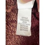 Lucky Brand Brown Ombre Dye Oversize Open Cardigan In Rust Wool Blend Size M Photo 14