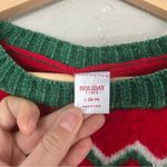 Holiday Time  Ugly Christmas Sweater Holiday Winter Party Comfy Soft Large Photo 1