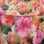 LuLaRoe  Watercolor Pastel Floral Pull-on Maxi Skirt Dress Women’s Size Medium M Photo 3