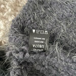 POL Gray Fuzzy Long Cardigan Sweater Medium Cozy Fall Layering Neutral Knit Photo 9