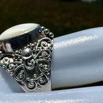 Suarti Bali Sterling Silver Moonstone Ring Photo 2