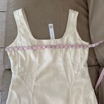 House of Harlow 1960 Cream Linen Blend Midi Dress. Size L Photo 13