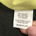 Xiao Top Womens Medium Black Green Long Sleeve Art to Wear Button Front Artsy Photo 5