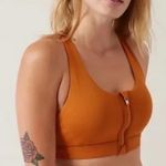 Athleta Ultimate Zip Front Bra Sz L Photo 0
