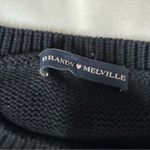 Brandy Melville  Argyle Sweater Black Gray Red Academia Preppy One Size (Small) Photo 5
