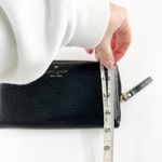 Kate Spade  Pebbled Leather Rectangle Zip Around Wallet Black Photo 5