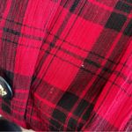 Barrie Stephens Vintage 90s Plaid Blazer Jacket & Shorts Matching Two Piece Set Red Size 14 Photo 3