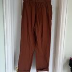 Bar III Bar lll Brown Tie-Waist Pants Photo 2
