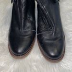 Eric Michael  Black Leather Studded Ankle Bootie Photo 2