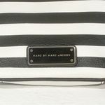 Marc by Marc Jacobs  Chic Black White Striped Top Handle Crossbody Bag Photo 1