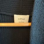 ARITZIA Wilfred Olivie Sleeveless Cardigan Size Small Black Photo 4