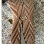 Chacos Chaco Barbary Ankle Boots Women's Sz 9.5 Olive Leather Gray Wool Waterproof Photo 3