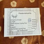 Market & Spruce  Linen Blend Adjustable Straps Bohemian Mustard Brown XXL #1881 Photo 6