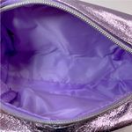 Ulta Beauty Shimmering Lavender Cosmetic Case Purple Photo 4