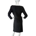 Ralph Lauren Lauren  Black Long Sleeve Dress Photo 3