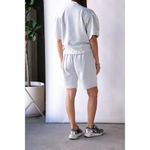 AGOLDE  Boxing Shorts in Paper Mache Heather XSmall Womens Baggy comfy Photo 11