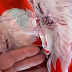 The Room Women's Pink Floral V-Neck Belted Flowy Romper Sleeveless Size S Photo 11