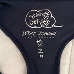 Betsey Johnson Performance Zip Front Racerback Tank Top Size Medium Photo 5