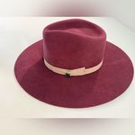 Charlie 1 Horse  Women's Highway Wool Western Hat Burgundy EUC Photo 2