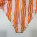 Tularosa Knotted One Piece in Tangerine Stripe Photo 6