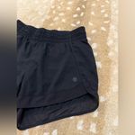 Athleta black size zipper elastic waistband athletic shorts women’s size XS Photo 2