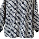 Rhode Blue Batik Printed Crewneck Sweatshirt Photo 2