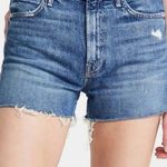 Mother Superior The Dutchie Shorts Fray Cowboys Don't Cry in Blue Photo 2