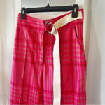 Rachel Comey 610  Elio Pant in Bottiglia Plaid Pink Photo 5