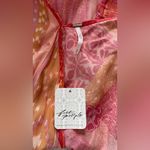 Free People  Pink and Orange Tank Top Photo 4