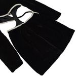 PatBO Cut Out Mini Dress With Rhinestone Trim in Black Black Size 2 Photo 7