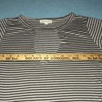 Dance & Marvel cutout chest striped top slinky short sleeve stretchy NEW size S Photo 5