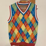 Colorful Sweater Vest Size L Photo 0