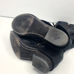 Donald J Pliner Devi Tall Black Knee High Riding Moto Biker Leather Boots 7.5M Black Size 7.5 Photo 7