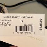 Beach Bunny  Belize‎ Beauty Bikini Top Black nwt Photo 6