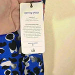 CAbi Woman’s Size M Untamed Dress Electric Blue Sleeveless Handkerchief Hem NWT Photo 5