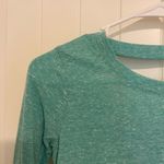 Adidas NEW  women’s turquoise purple lightweight cutout back‎ long sleeve top S Photo 2