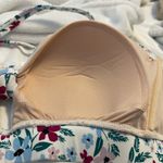 Kona Sol Kol Sol Knot Front Floral Multicolor Women's Bralette Bikini Top D/DD NWOT Photo 7