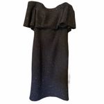 Eliza J Glitter Knit Off The Shoulder Dress Size 8 Party Sparkle New Yeara Photo 1