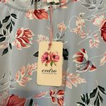 Entro  Blue floral ruffle romper from Red Dress Boutique Photo 3