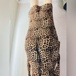 Salty  women’s leopard print dress size small adjustable straps on the back Photo 8