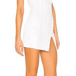 superdown  Cicely White Sequin Mini Dress Sz S Photo 0