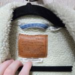 Levi's  Premium Denim Sherpa Fleece Lined Denim Jacket Coat Barn Trucker Photo 2