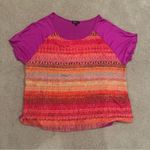 Colorful Women's size 3X Top by Alyx woman. Like new Pink Photo 0