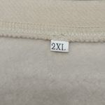Women's Midnight Sweatshirt Cream size 2XL Graphic Pullover Long Sleeve Photo 2