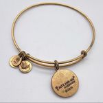 ALEX AND ANI  Friend pansy‎ Ralfaelian gold bangle bracelet Photo 3