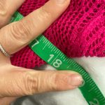 Ralph Lauren Lauren Lightweight Open Front Knit Hot Pink Cardigan Size S Photo 10