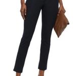 Joseph  New Eliston Cropped Navy Pinstripe Pants Size 2 Photo 0