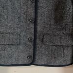 J.Crew  Wool-blend Herringbone Lady Jacket Heathered Grey Herringbone Photo 7