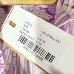 Hemant and Nandita  Multi-Print Sequin Wrap Midi Dress Size Large Photo 8